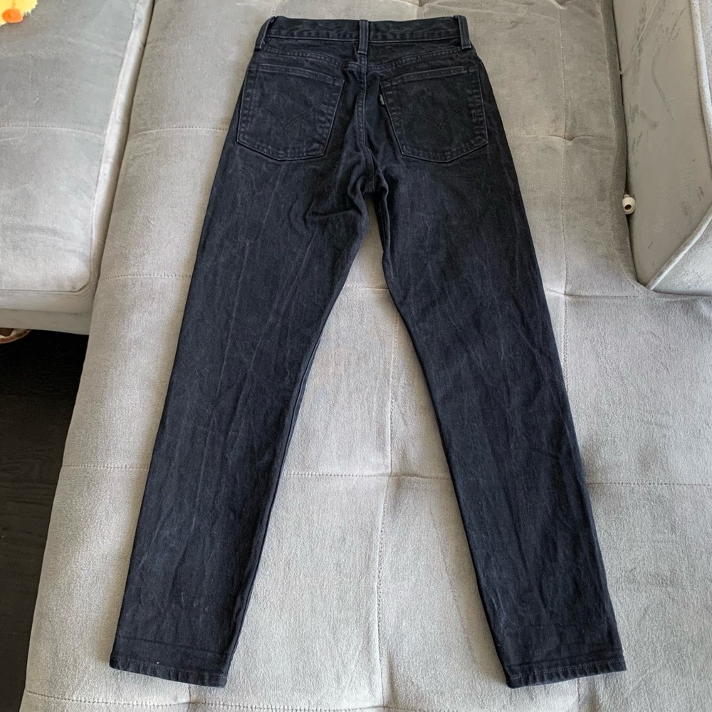 LEVI’S Button Fly Black Jeans - Picture 3 of 11